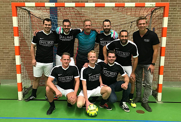 Sponsor zaalvoetbalteam Palmo 