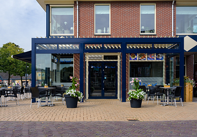 Kantelbare lamellen Horeca