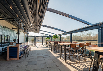 Gewelfd dak Horeca