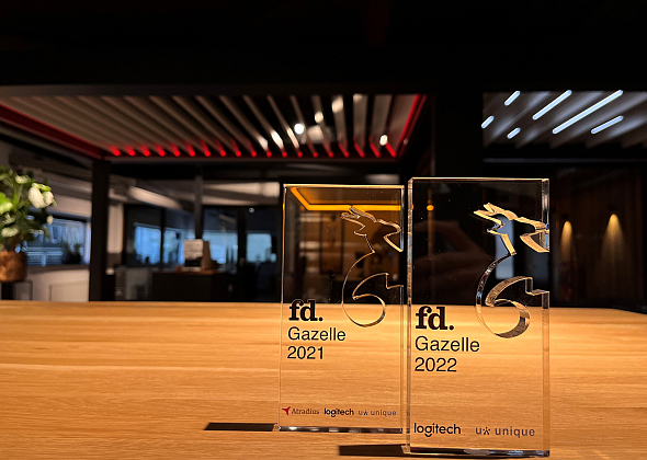 Twee Awards pronken in onze showroom