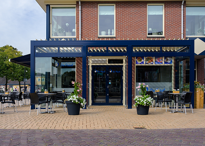 Kantelbare lamellen Horeca